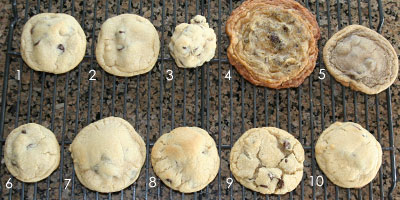 What can go wrong when baking cookies from Theperfectchocolatechipcookie.com
